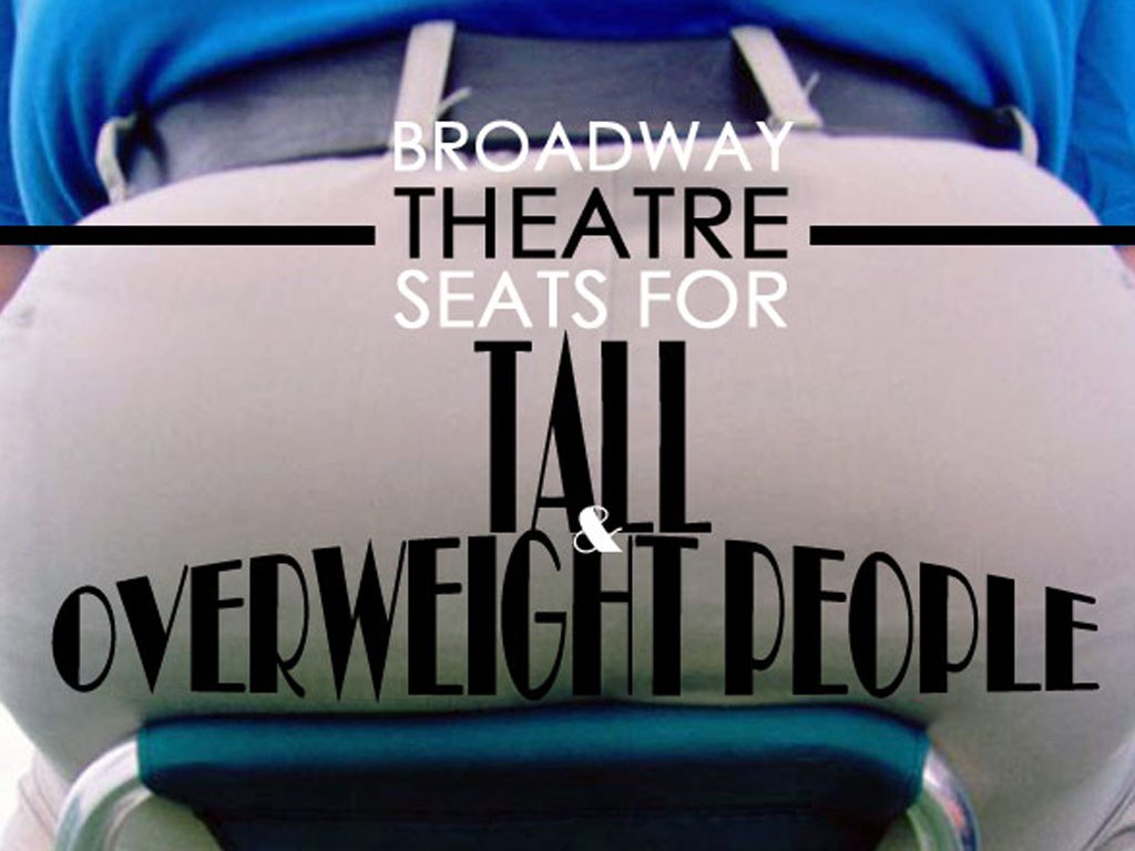 Tall And Overweight Broadway Patrons
