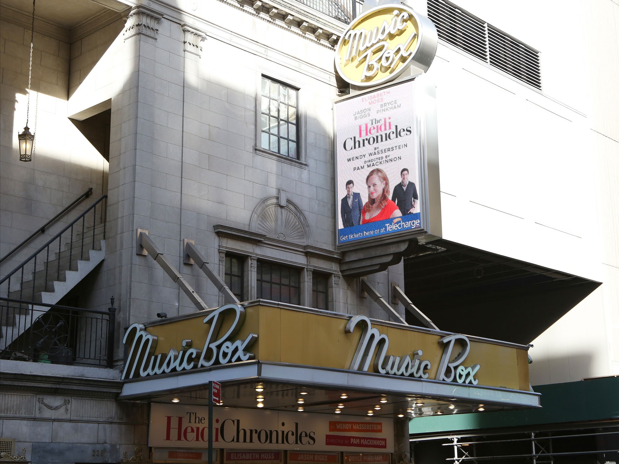 The Heidi Chronicles Marquee