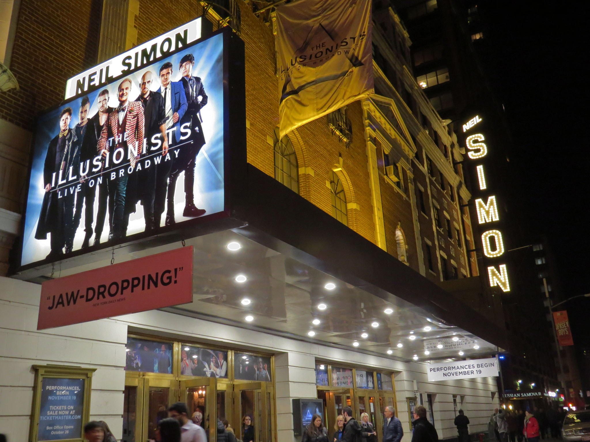 The Illusionists: Live on Broadway (2015) Marquee