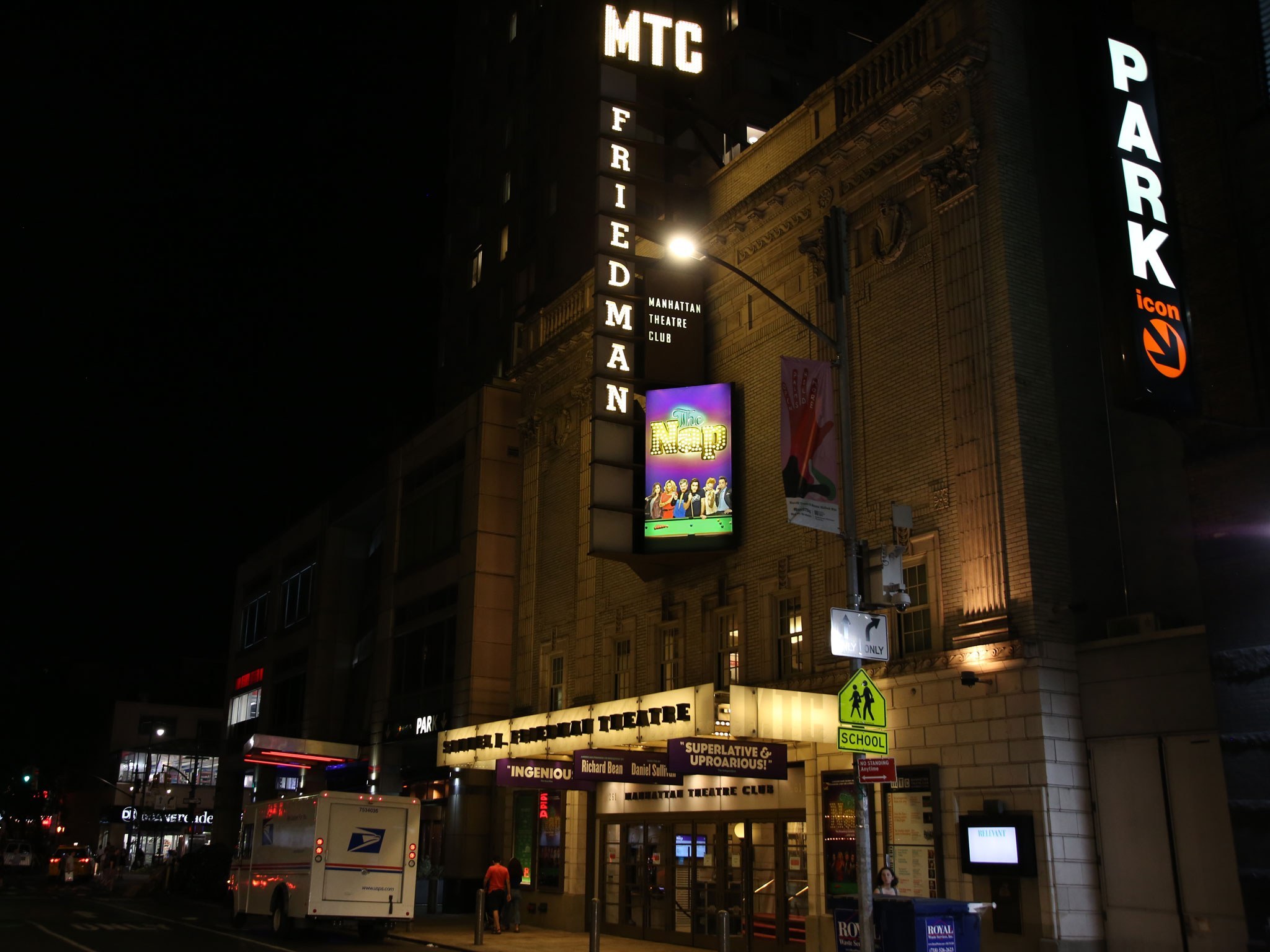 The Nap Marquee on Broadway