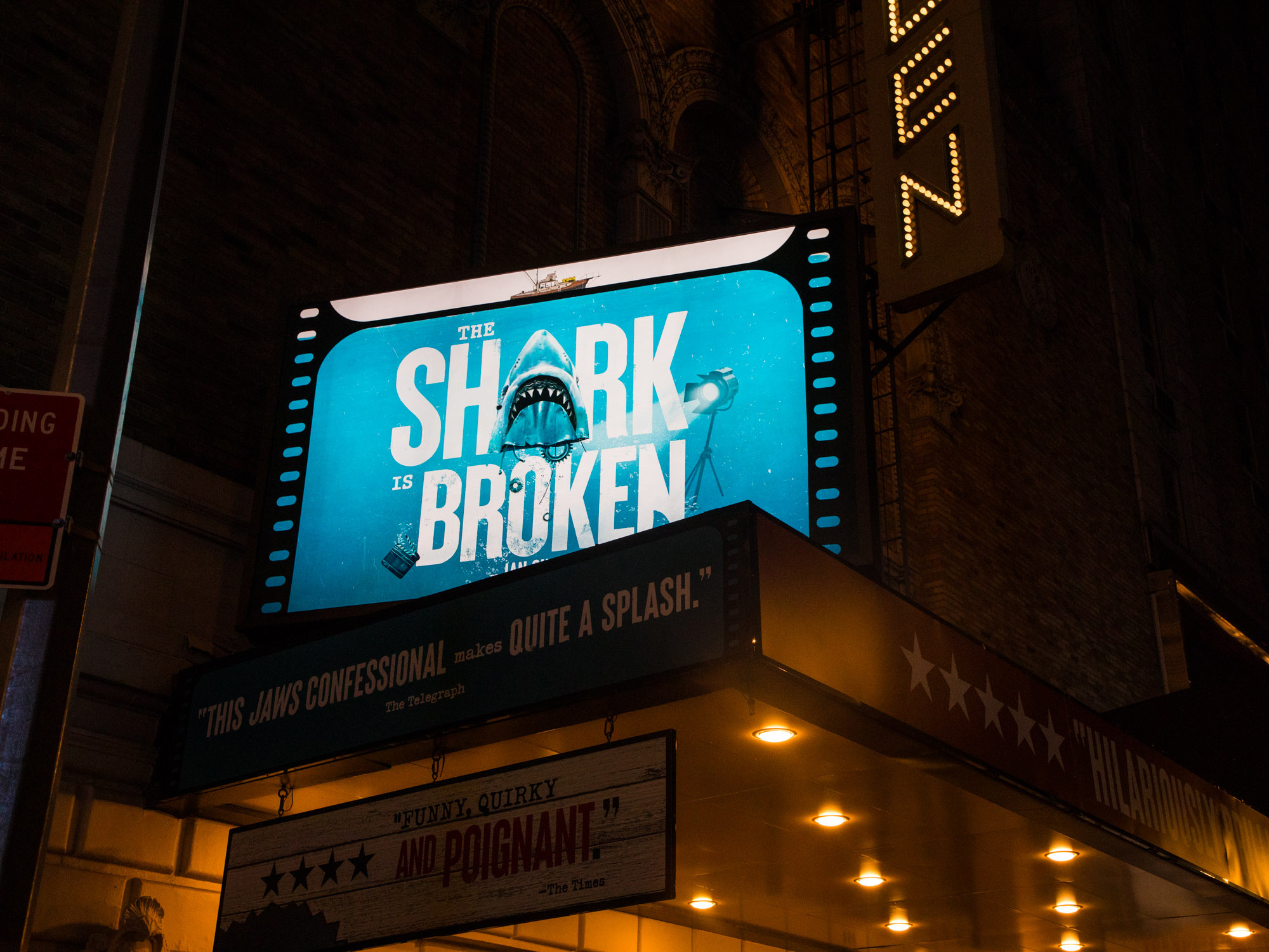 The Shark Is Broken Marquee