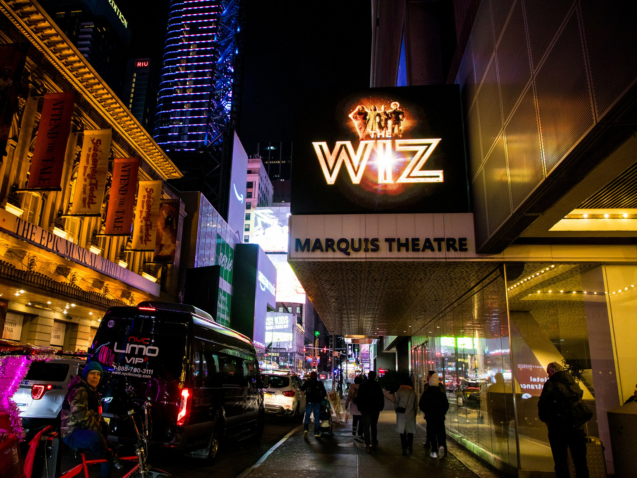 The Wiz Marquee
