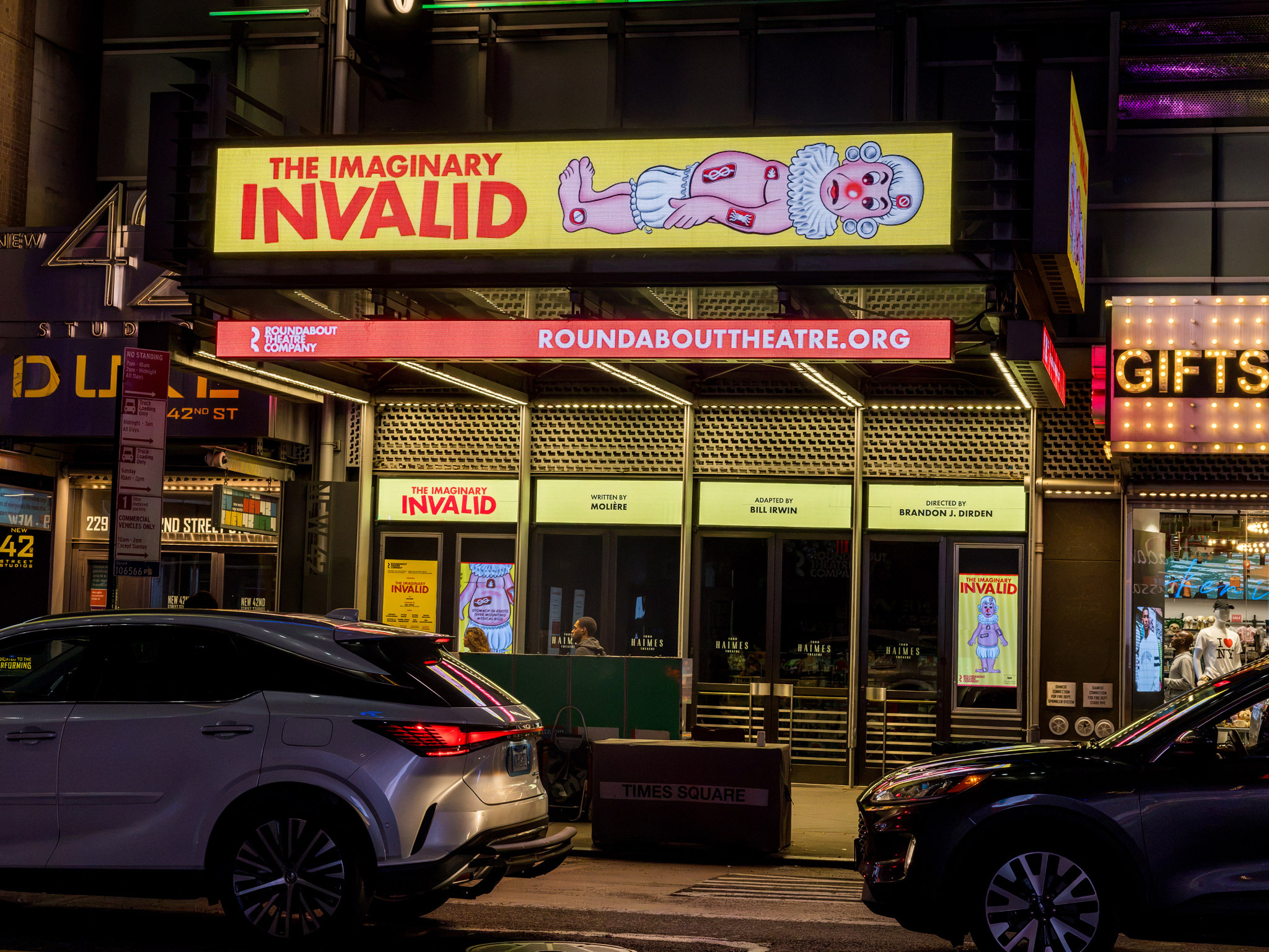 The Imaginary Invalid Marquee