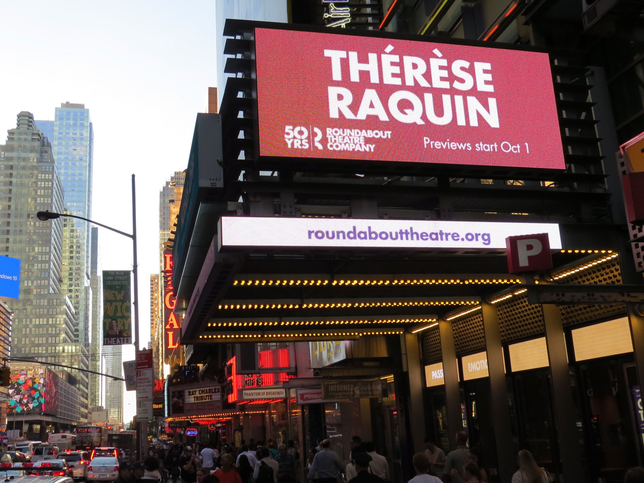 Therese Raquin Marquee
