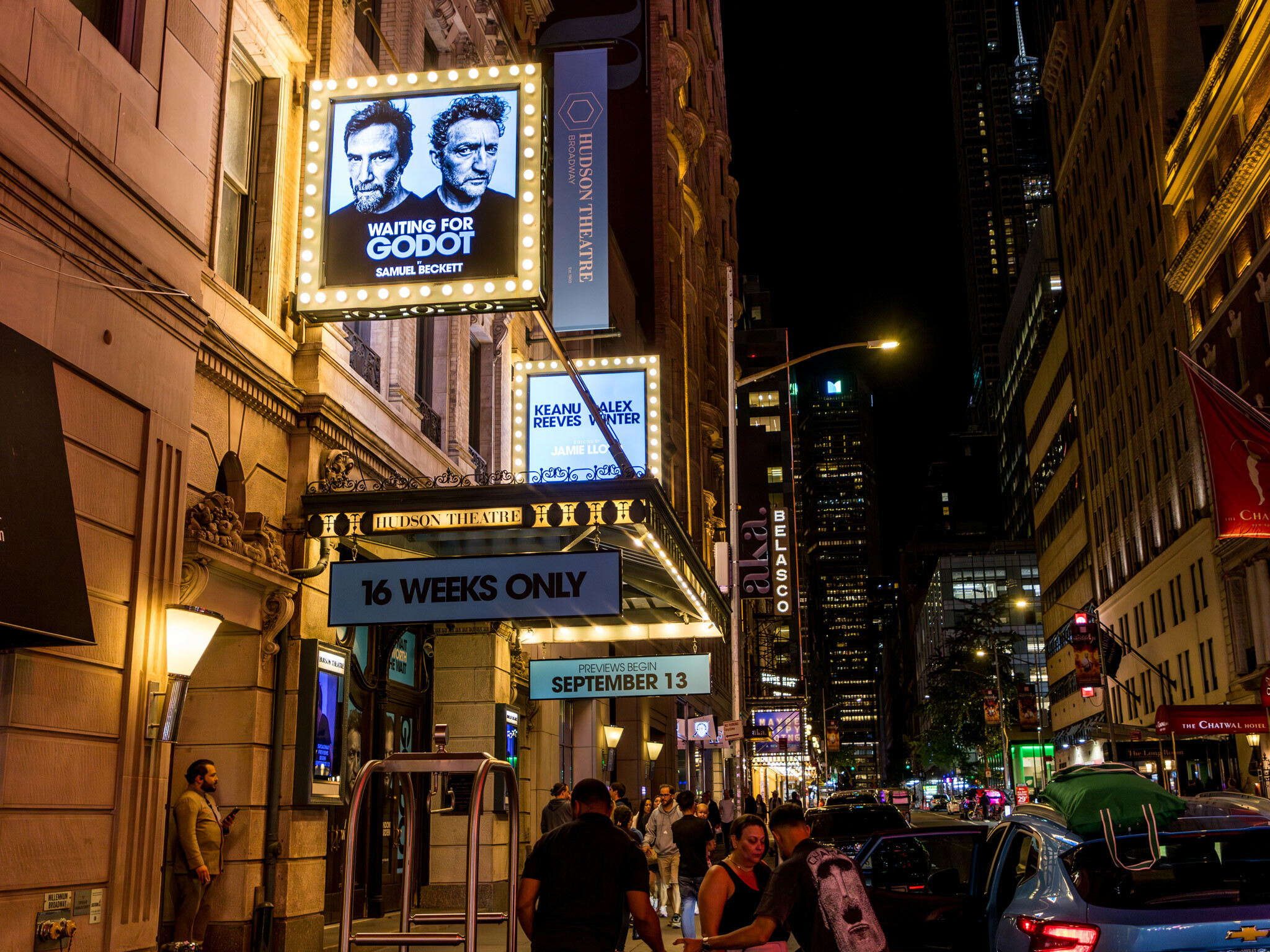 Waiting for Godot Marquee