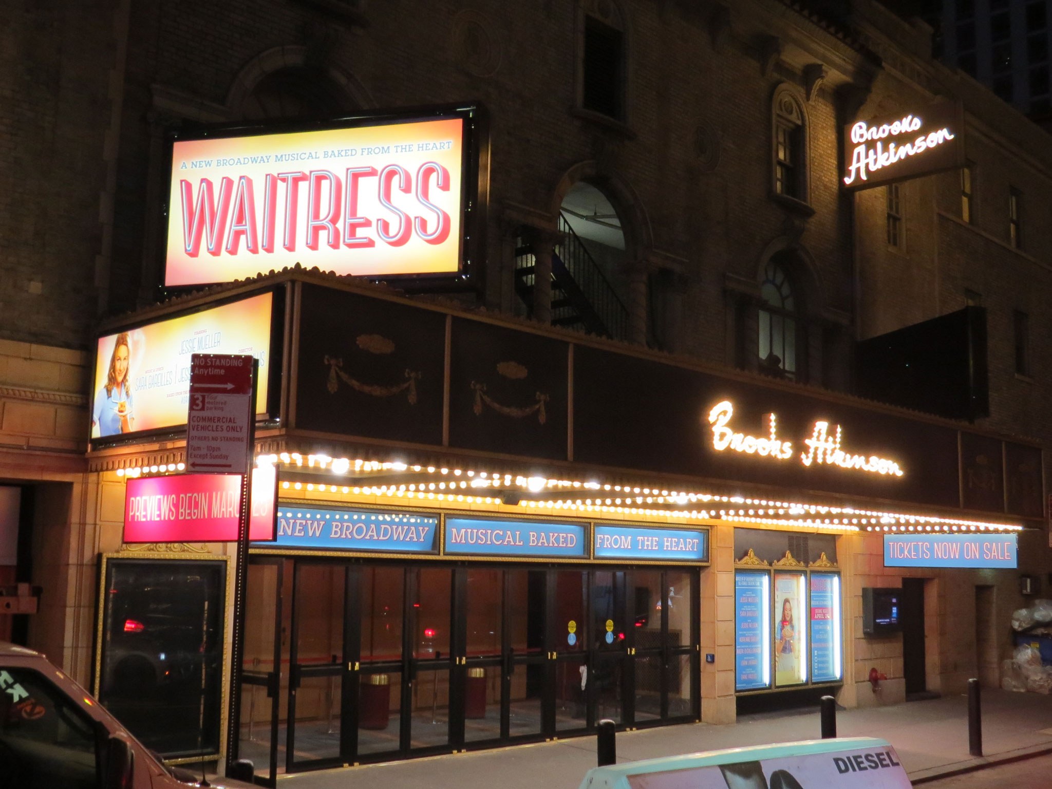 Waitress on Broadway at Brooks Atkinson Theatre