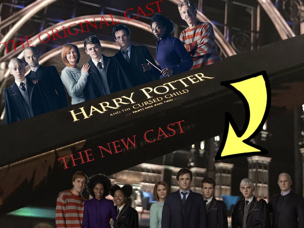 Harry Potter New and old cast on Broadway