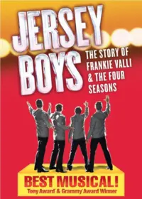 Jersey Boys Tickets
