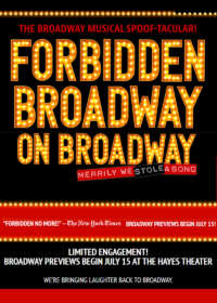 Forbidden Broadway Tickets