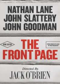 The Front Page Show Poster