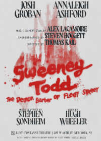 Sweeney Todd Show Poster