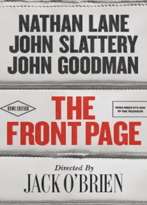 The Front Page Poster