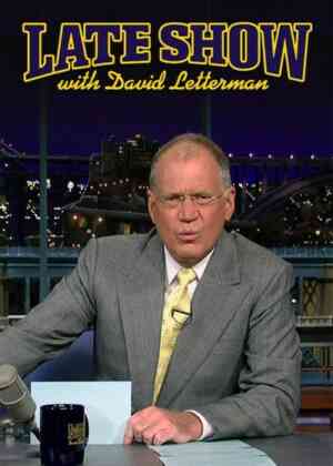 The Late Show with David Letterman Poster