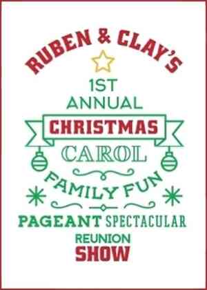 Ruben & Clay's Christmas Show Poster