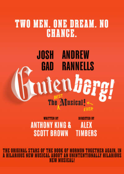 Gutenberg! The Musical Broadway show