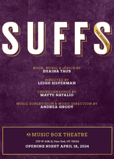 Suffs Broadway show