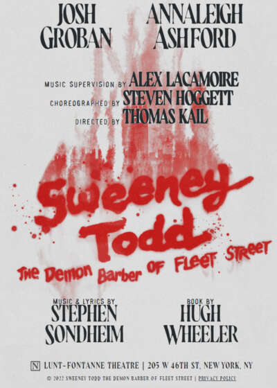 Sweeney Todd Broadway show