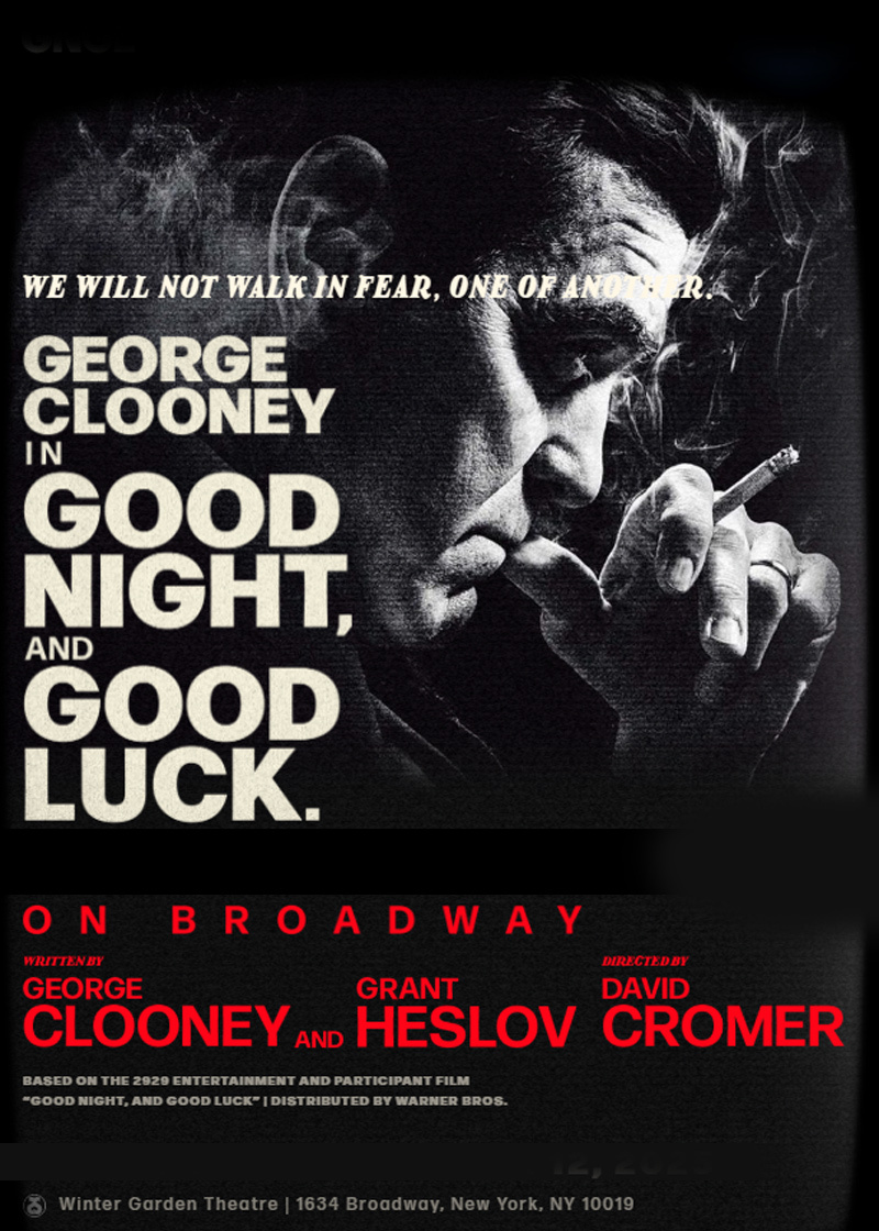 Good Night, and Good Luck Poster