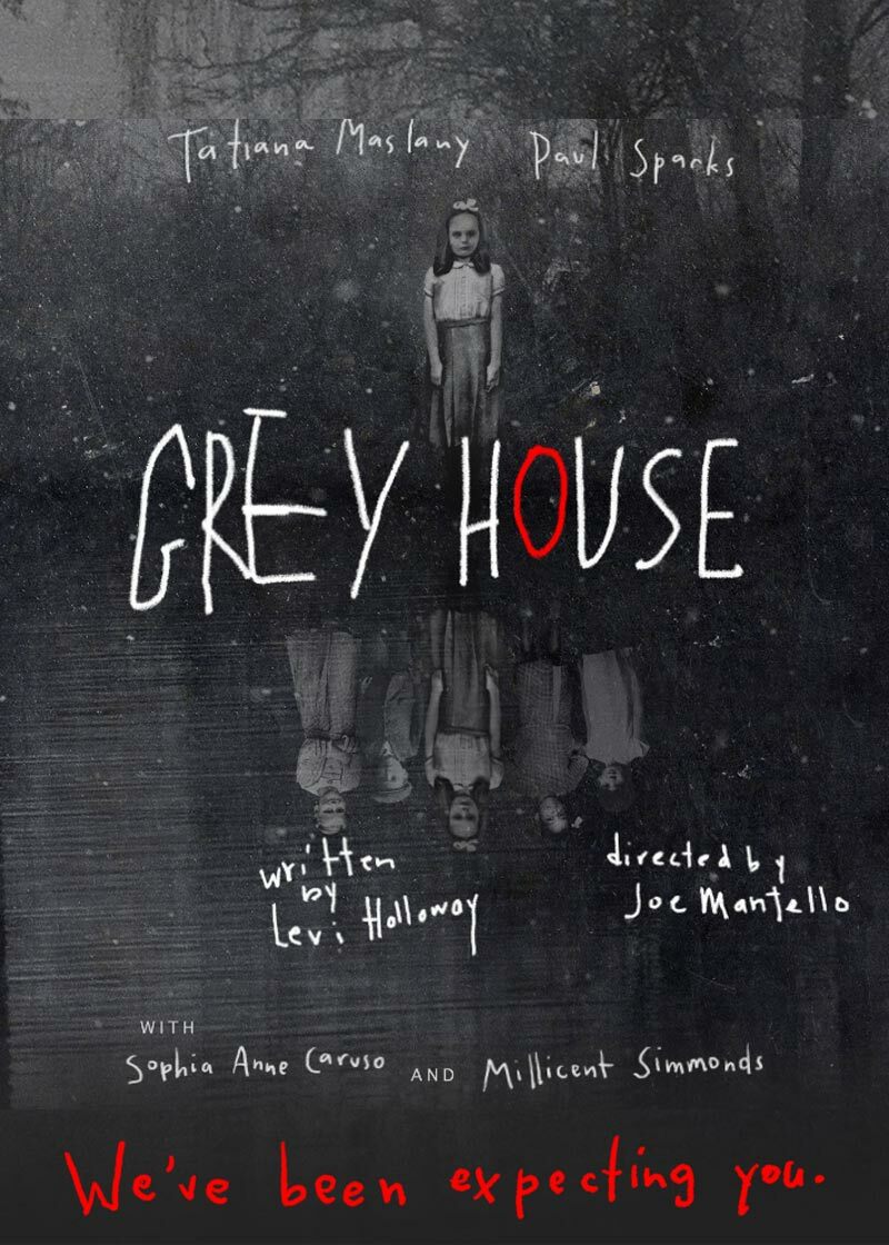 Grey House Poster