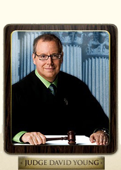 Judge David Young Show Poster
