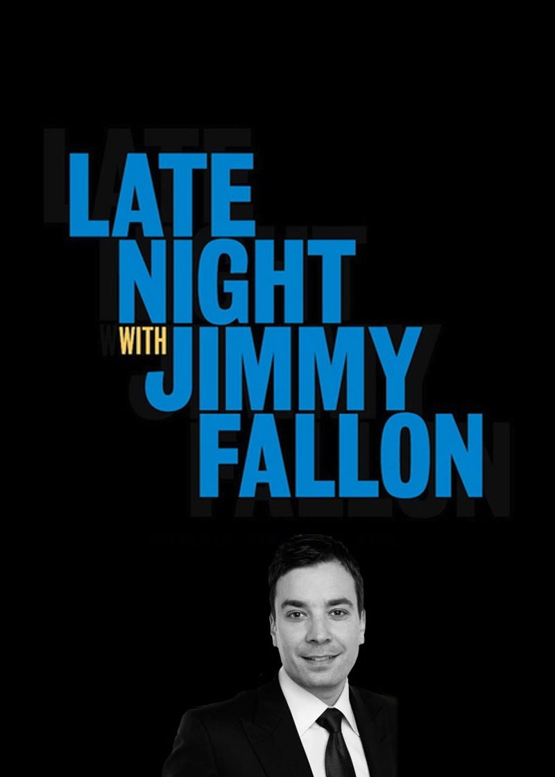 Late Night with Jimmy Fallon Show Poster