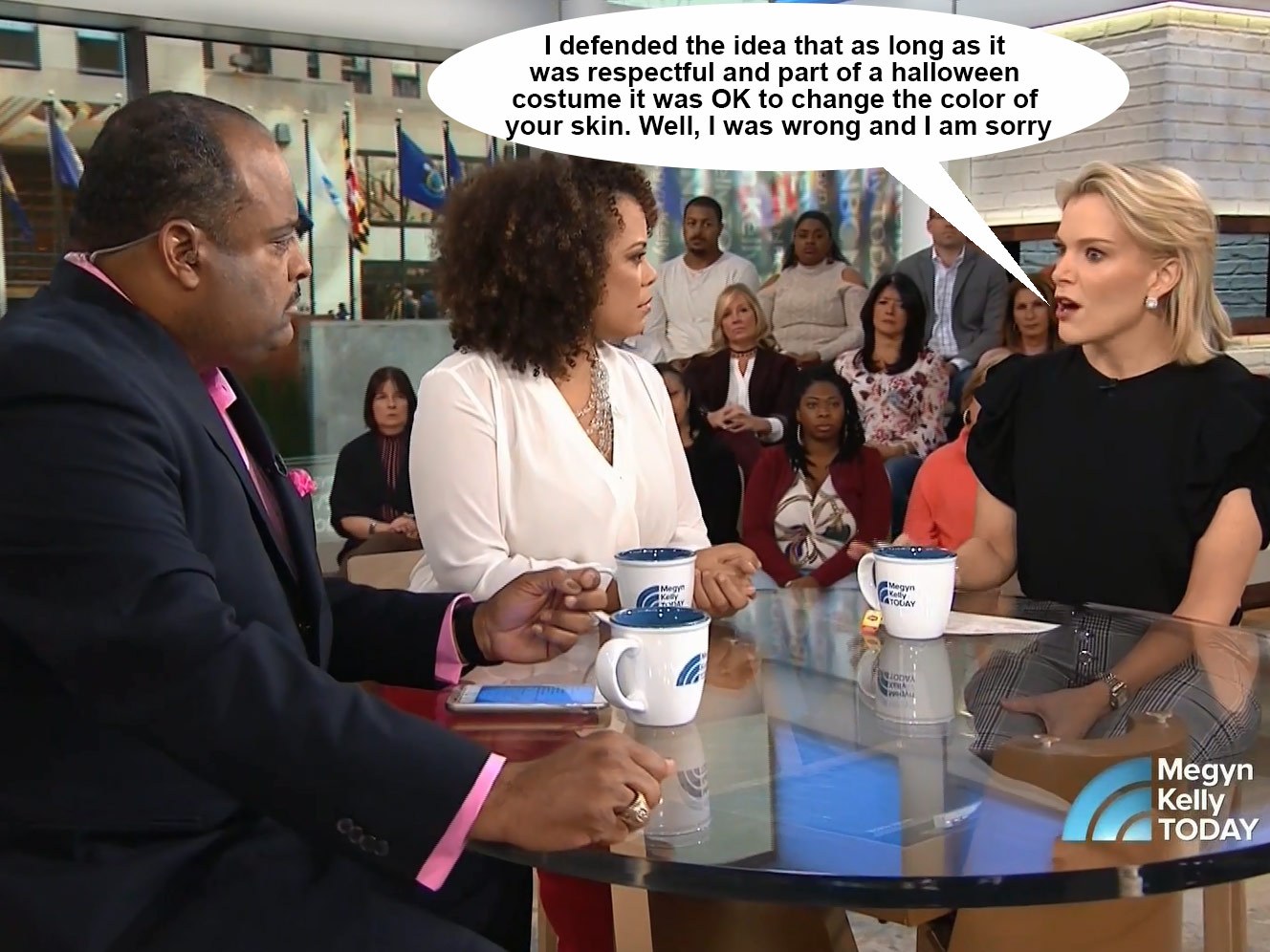 Megyn Kelly Apolgizes to black people on her show