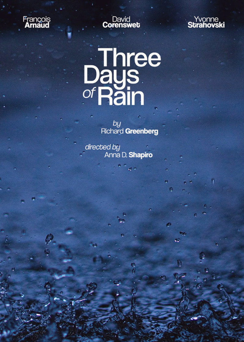 Three Days Of Rain Poster
