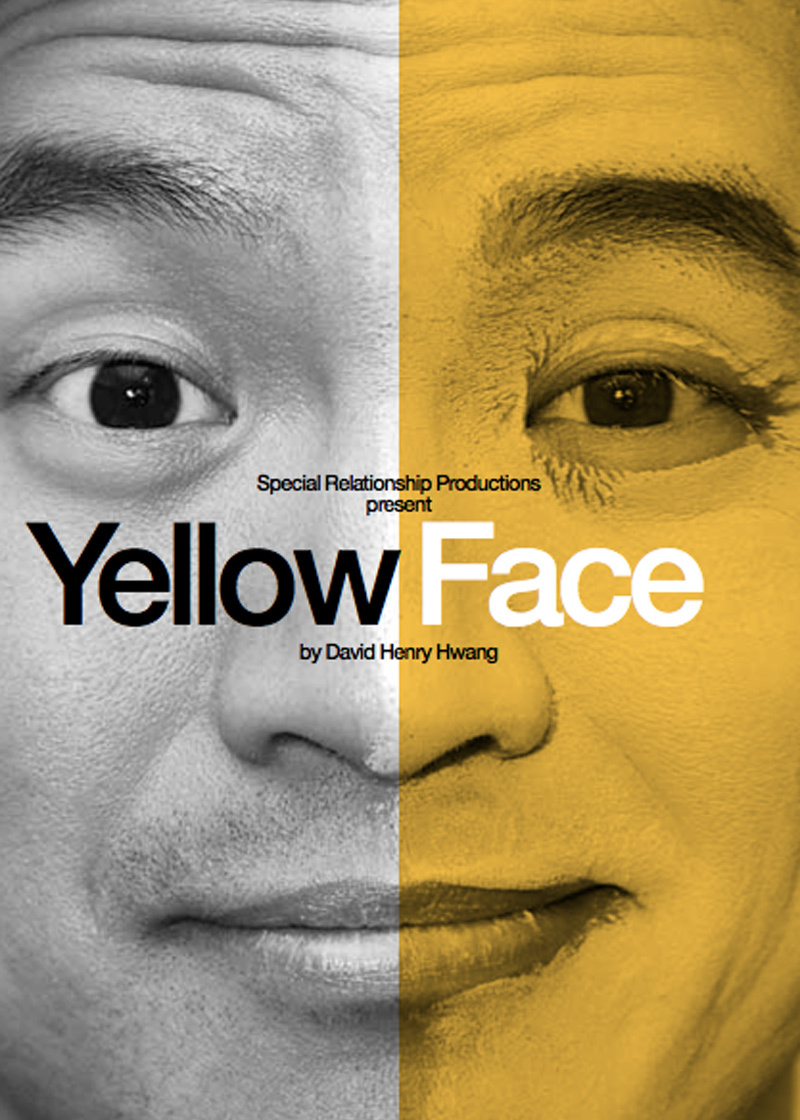 Yellow Face Poster