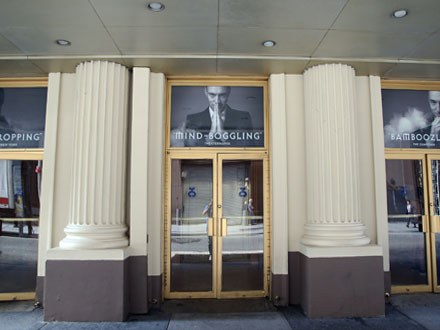 Derren Brown: Secret Front Broadway Entrance
