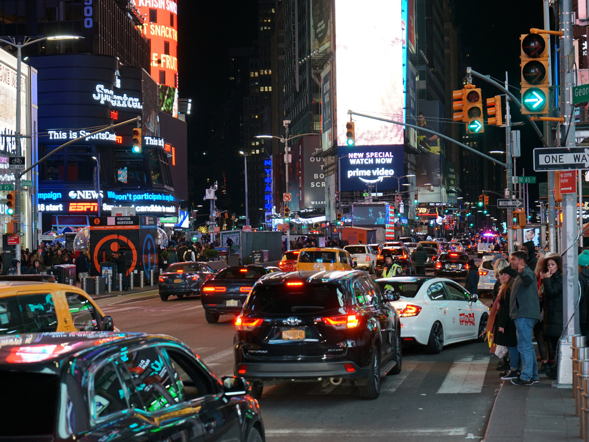 Midtown Manhattan Traffic