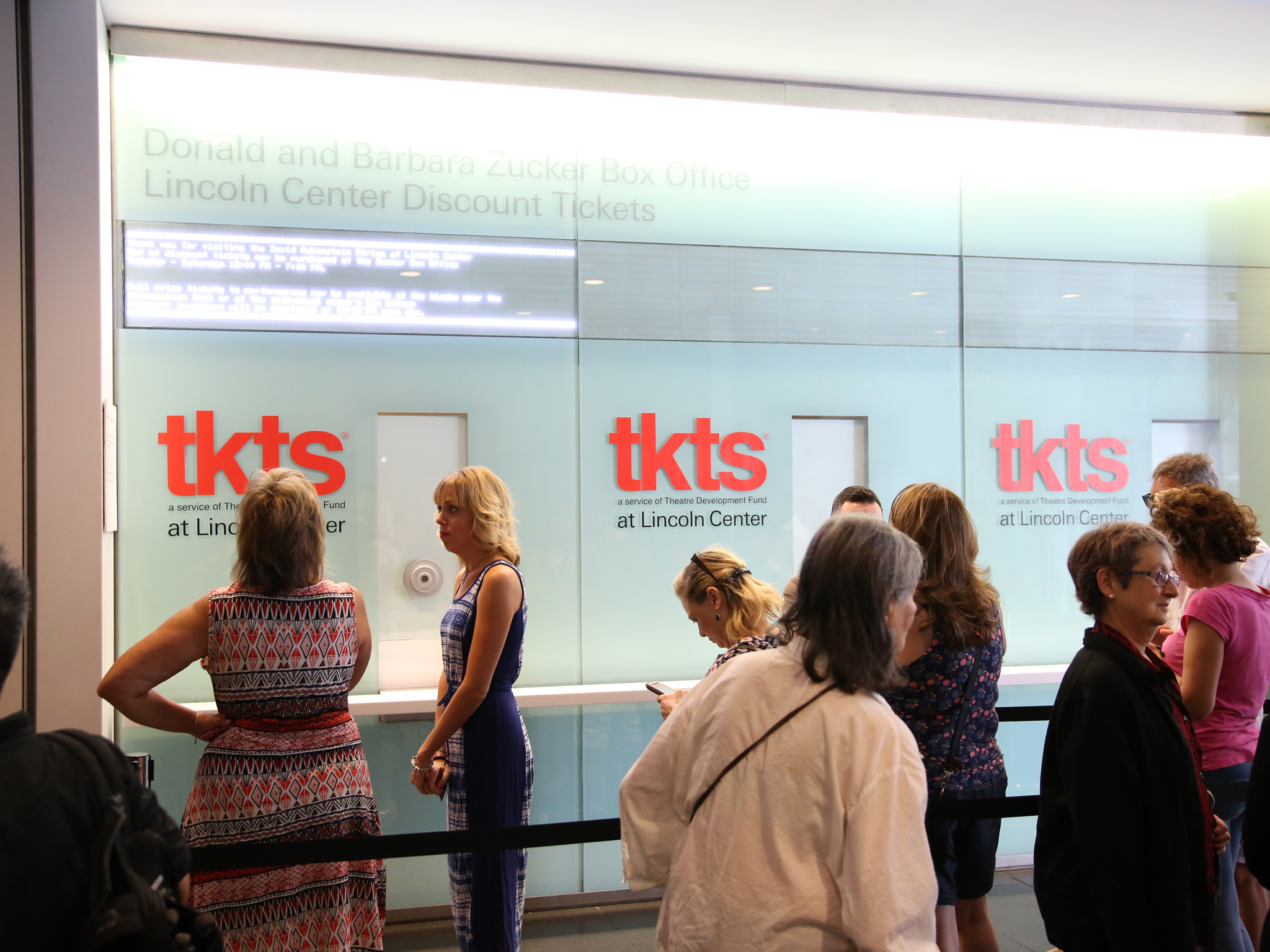 TKTS Lincoln Center Reopens