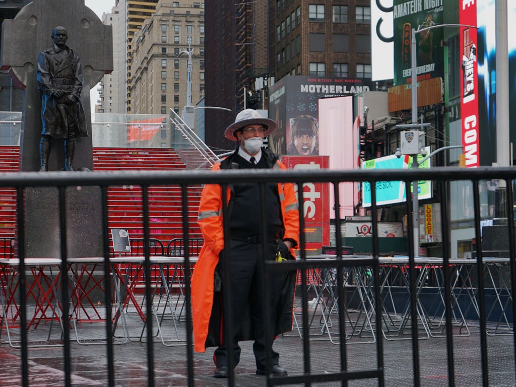 Bway Guard at Save the Stages