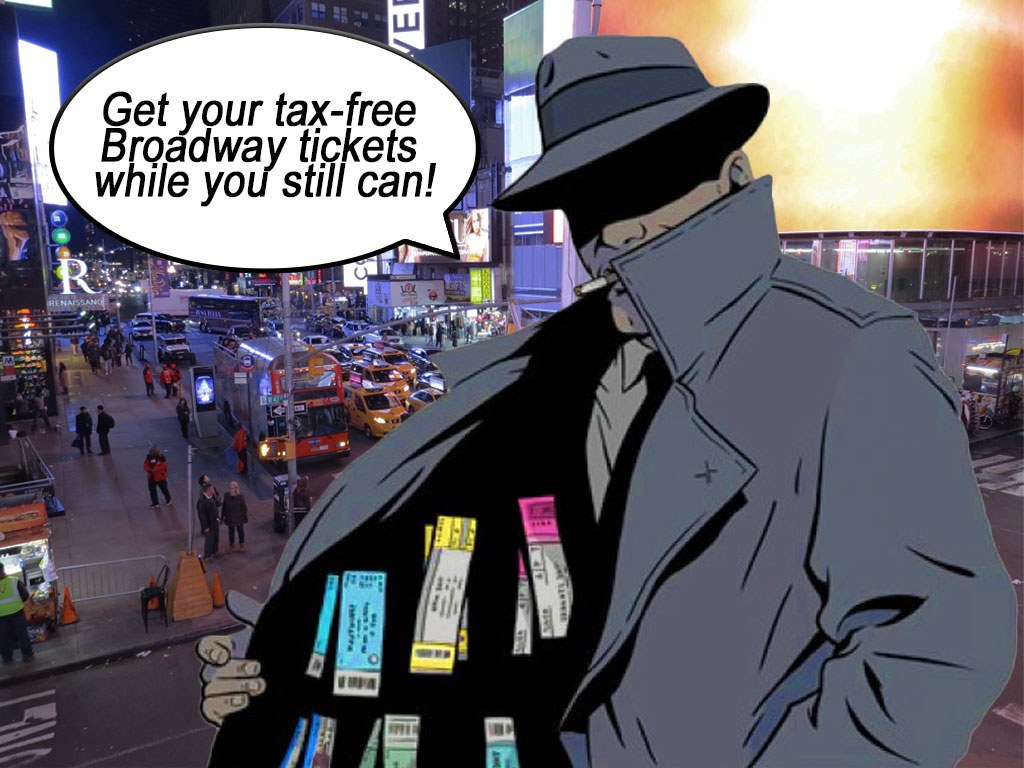 Broadway Ticket Sales Tax