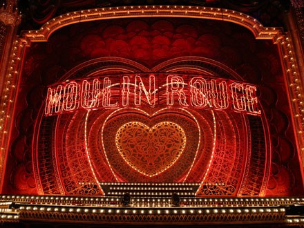 Moulin Rouge Broadway stage