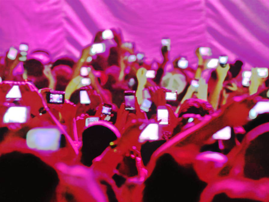 Cell Phone Usage at a Live Show