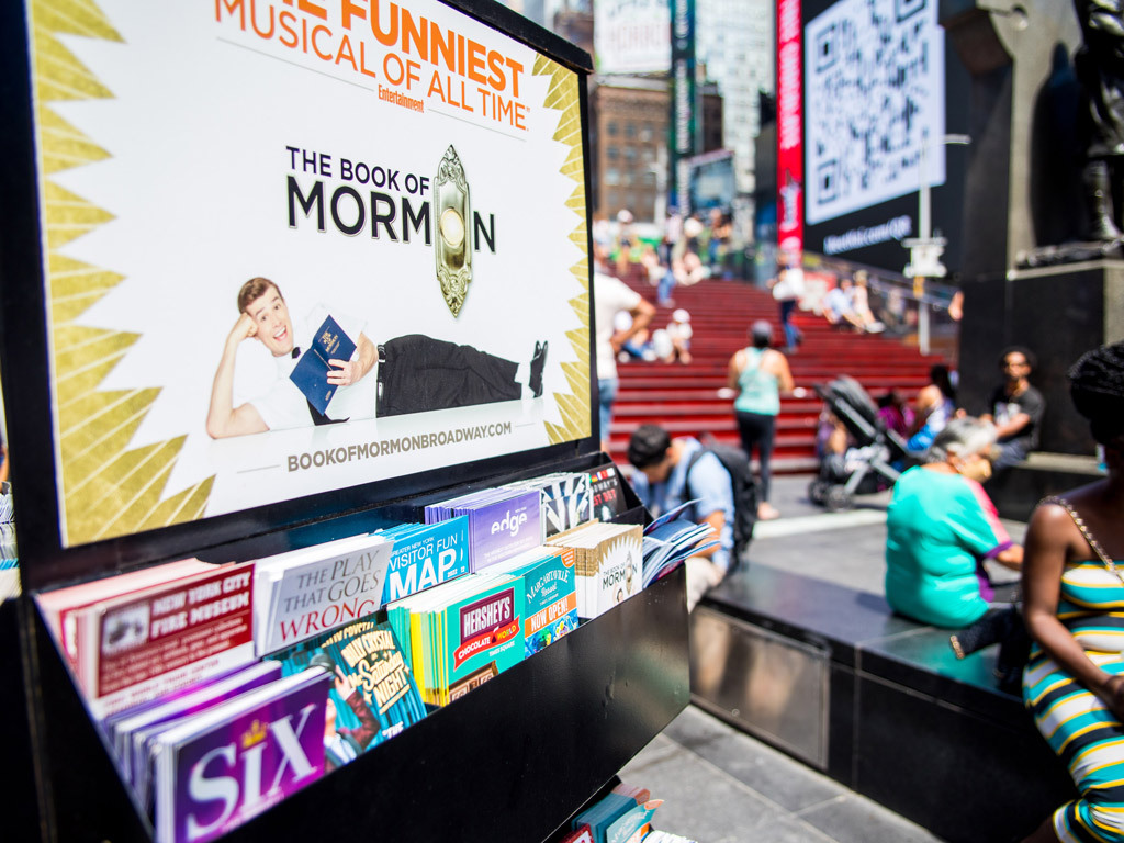 Book of Mormon on Broadway