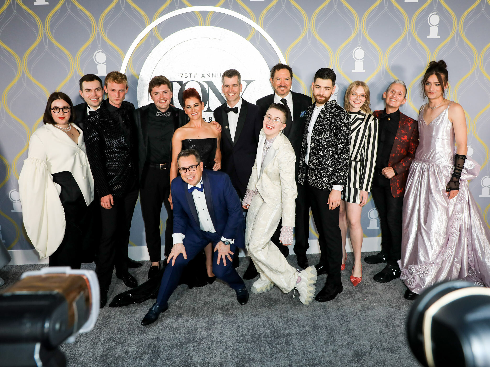 The Cast of Six at the 2022 Tony Awards in NYC