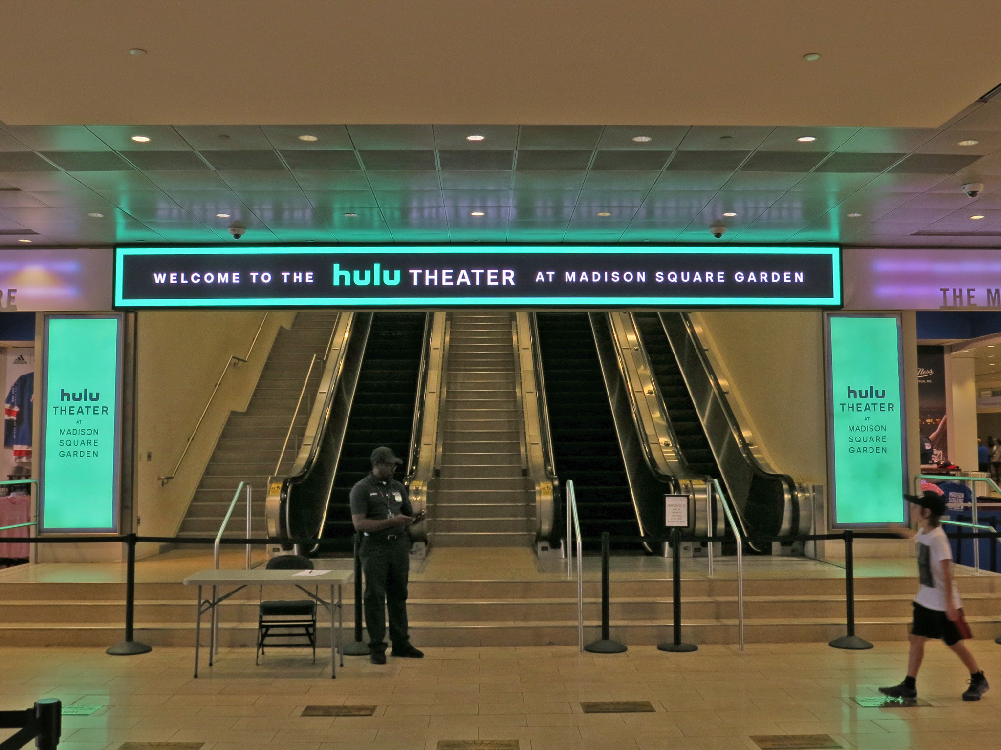 Hulu Theatre at Madison Square Garden Front Facing In Door Entrance