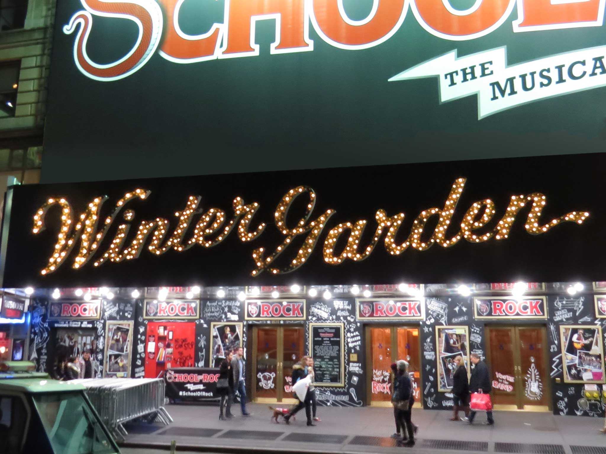 Winter Garden Theatre On Broadway In Nyc
