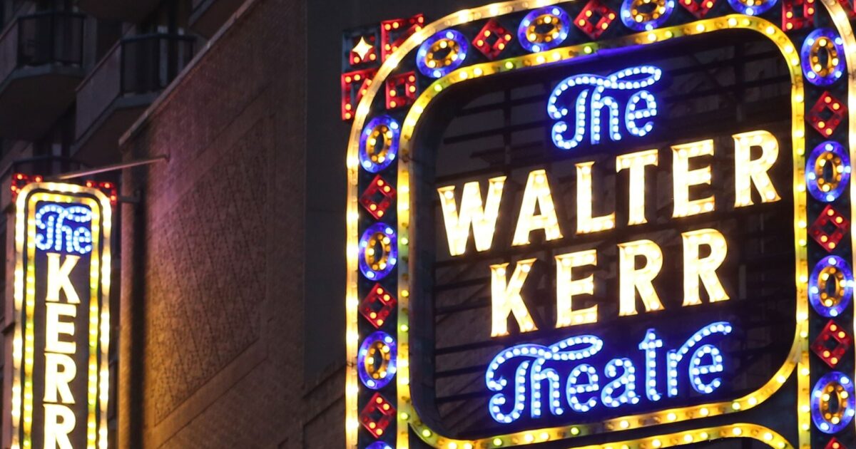 Walter Kerr Theatre on Broadway in NYC