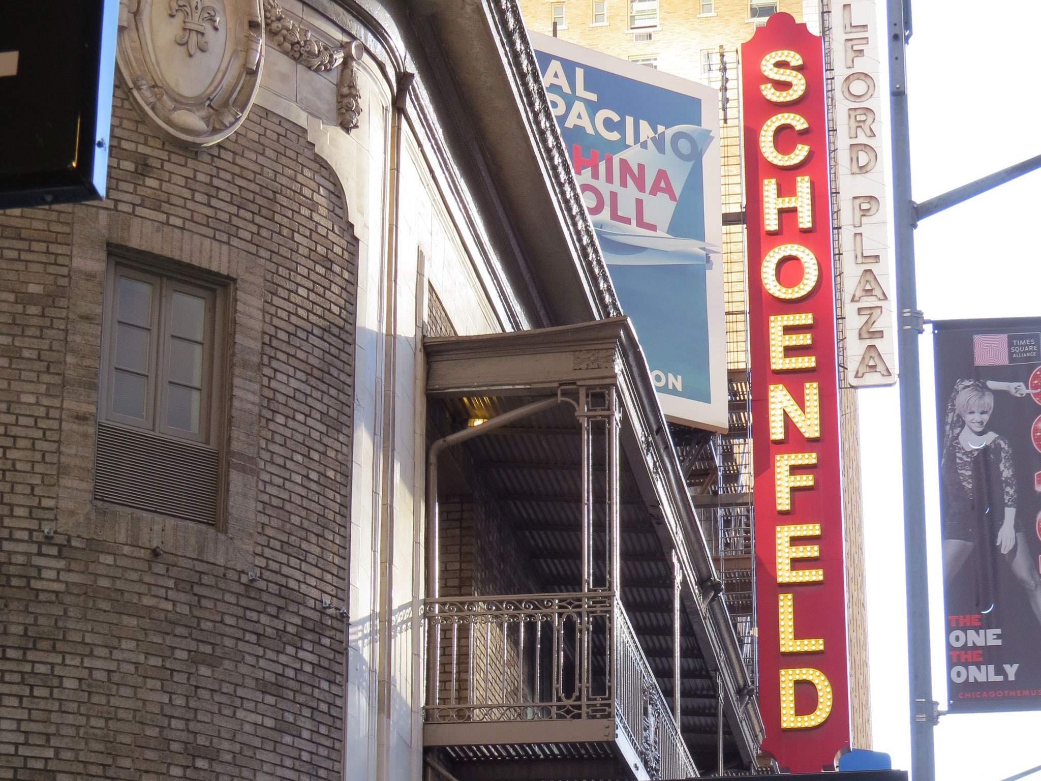 Plymouth and Booth Theatre: New York City, NY (Vintage)