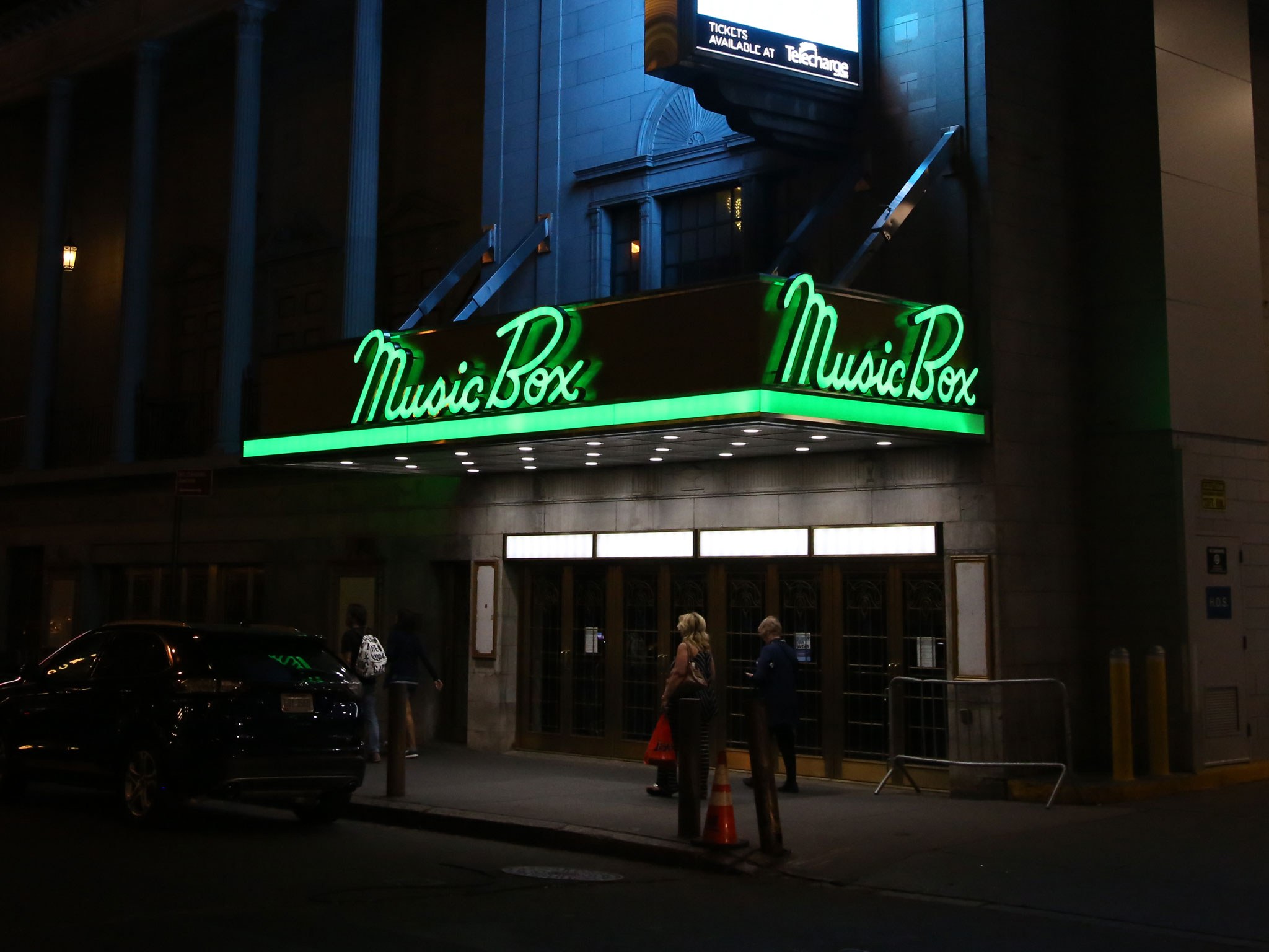 Music Box Theatre on Broadway in NYC