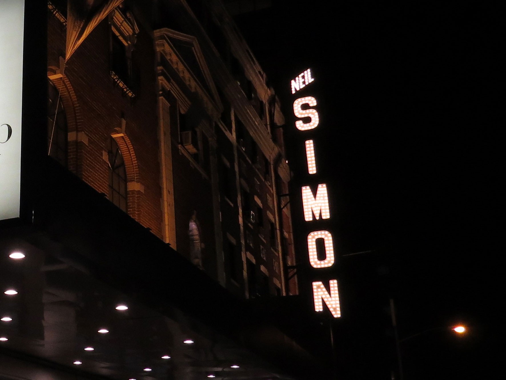 Seating Chart For Neil Simon Theater In Nyc