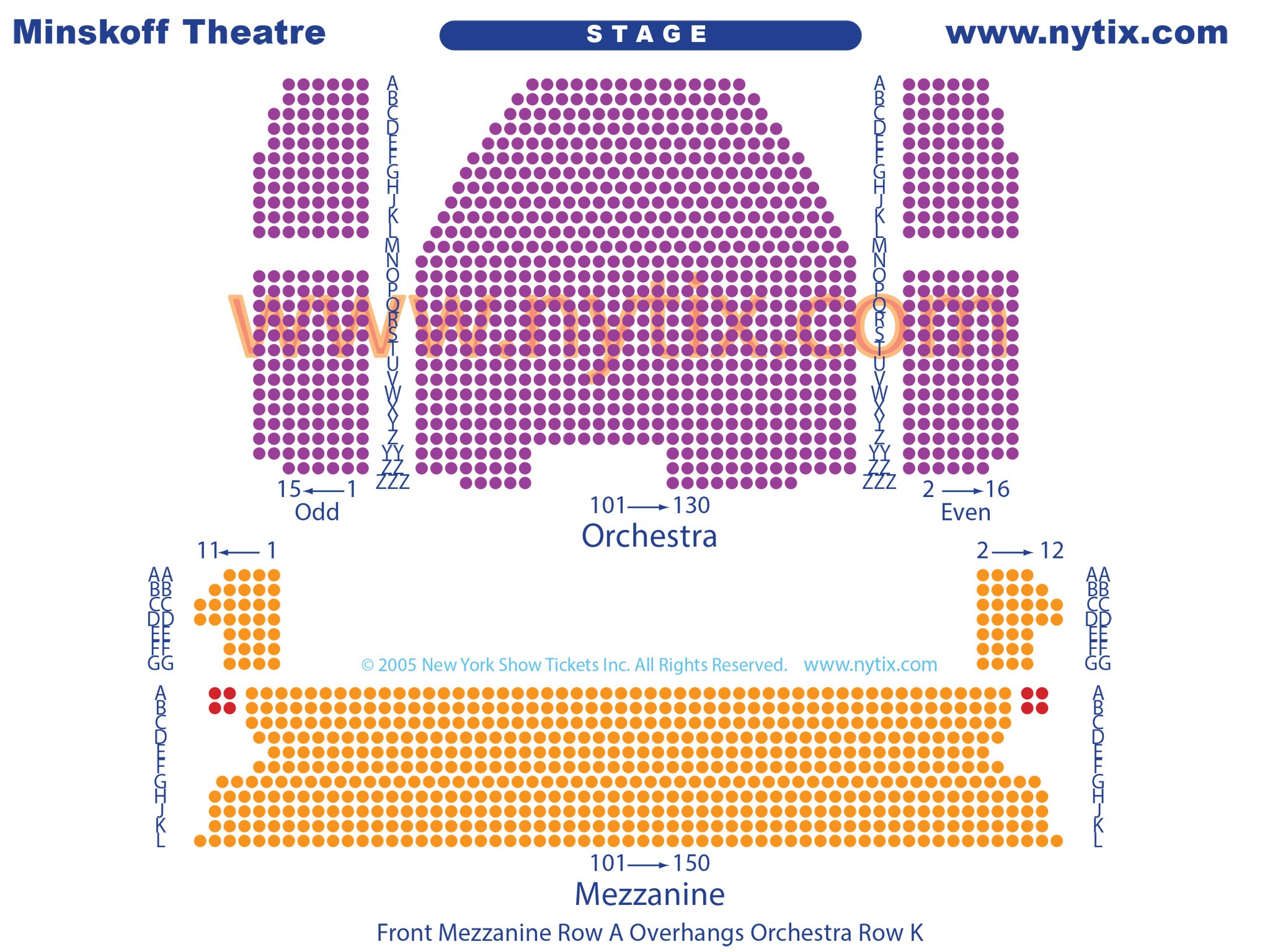 Minskoff Theater Seating Chart Review